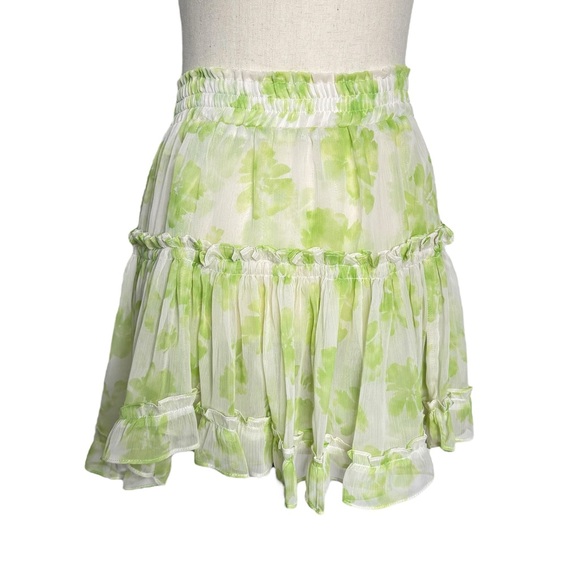 MISA Los Angeles Marion Skirt Honeydew Blossom - Picture 3 of 11